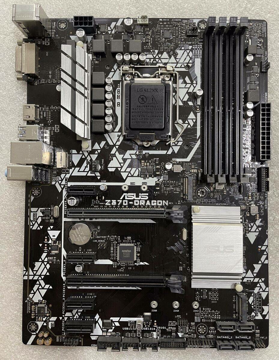 ASUS Z370 DRAGON GAMING MOTHERBOARD