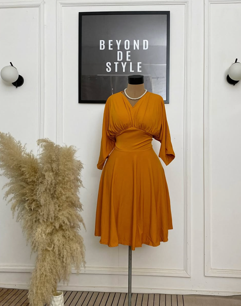 LOVER GIRL SNATCHED WAIST DRESS.