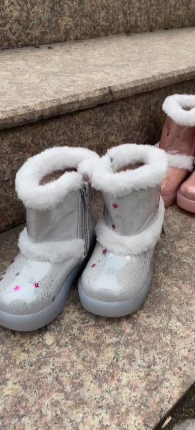 💚Теплые светящиеся зимние сапоги от VICCO.