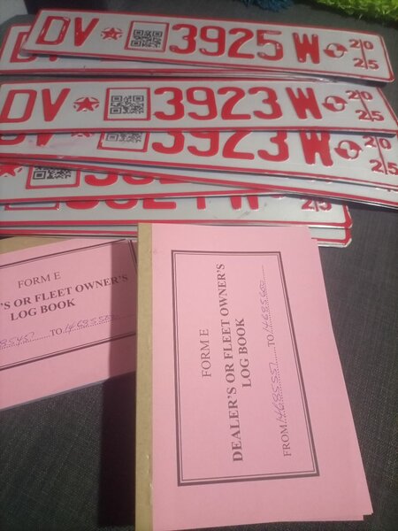 DV Plate With 1 Year Insurance