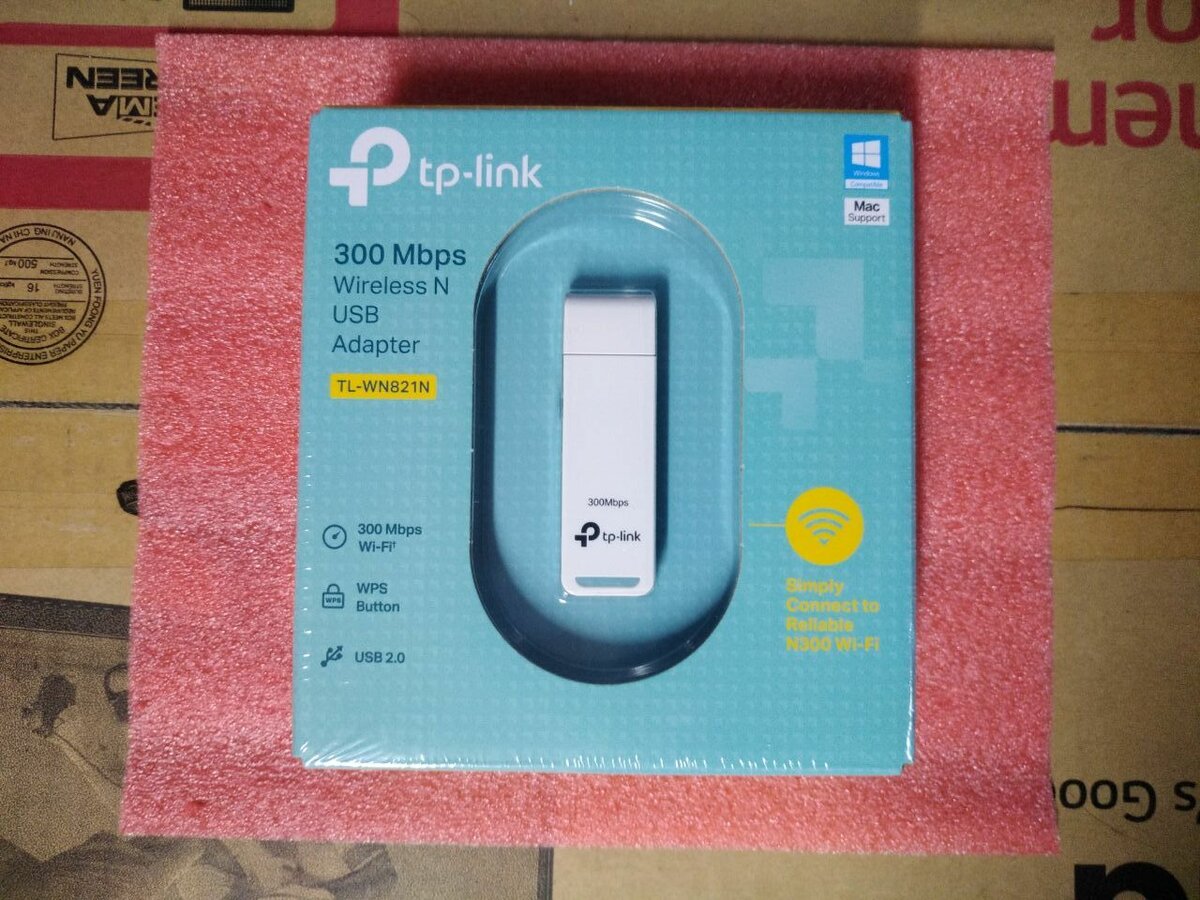 Адаптер WiFi TP-Link TL-WN821N USB 2.0