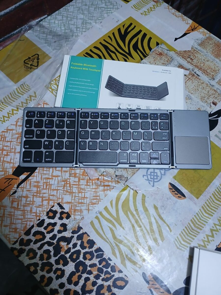 Clavier pliable sans fil