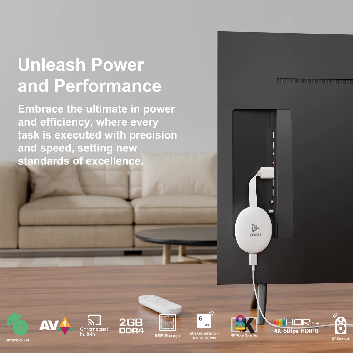 Box TV Android 8K Zoku