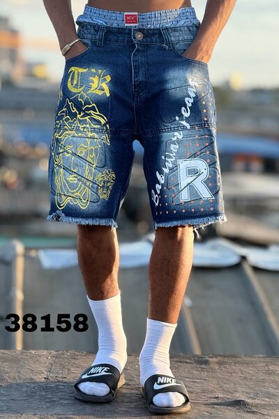 Short en jean
