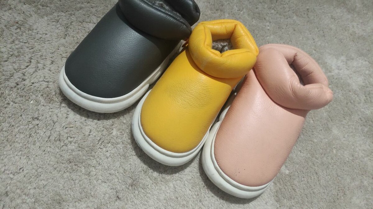 домашние батинки детям в сад и дома