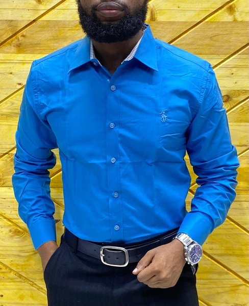 Chemise bleu
