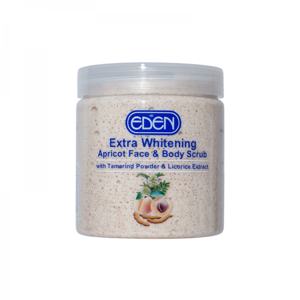 Eden Whitening Apricot Face and Body Scrub