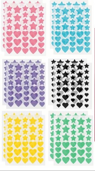 Patchs Anti-Acné colorés