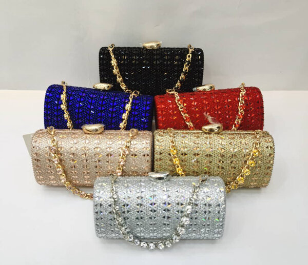 Clutch élégant soirée strass