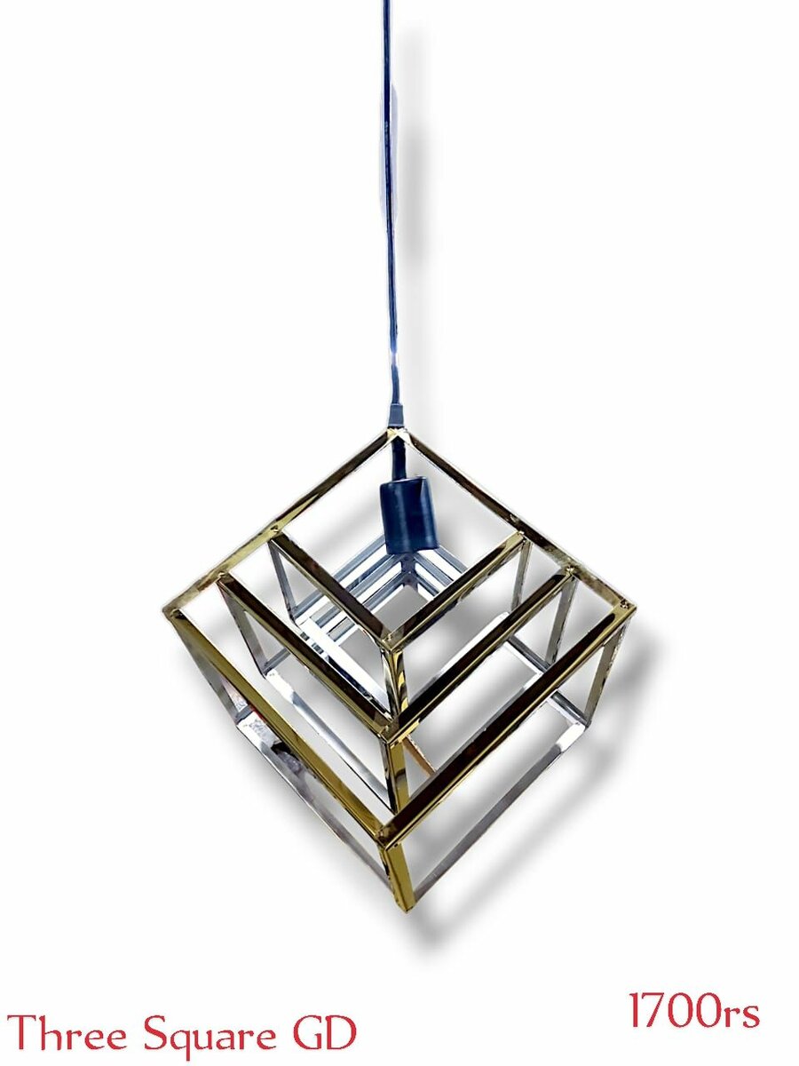 Three Square Semi Golden