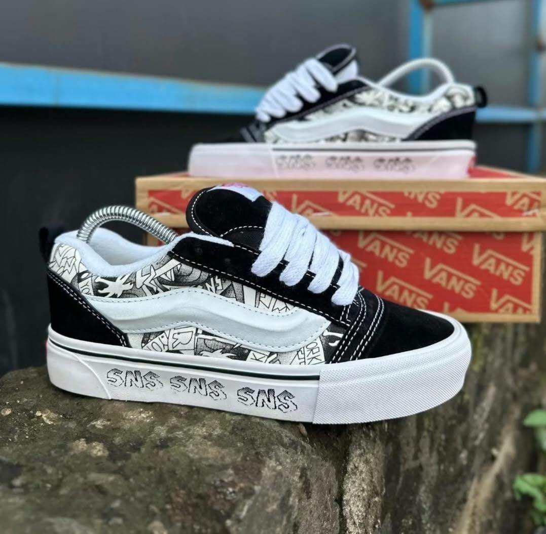 Chaussures de skate graffiti