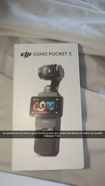 DJI Osmo Pocket 3 - Caméra 4K