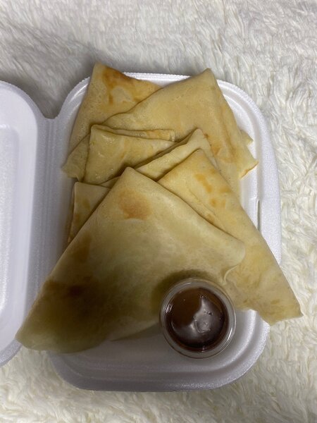 Crêpes légères & sauce choco