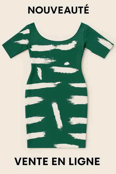 Robe élégante imprimée