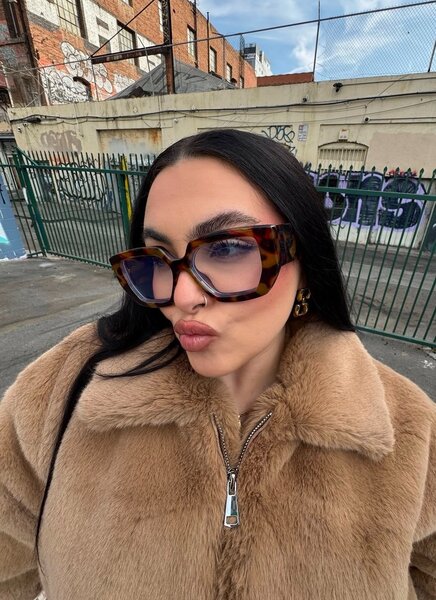 Lunettes de soleil oversize