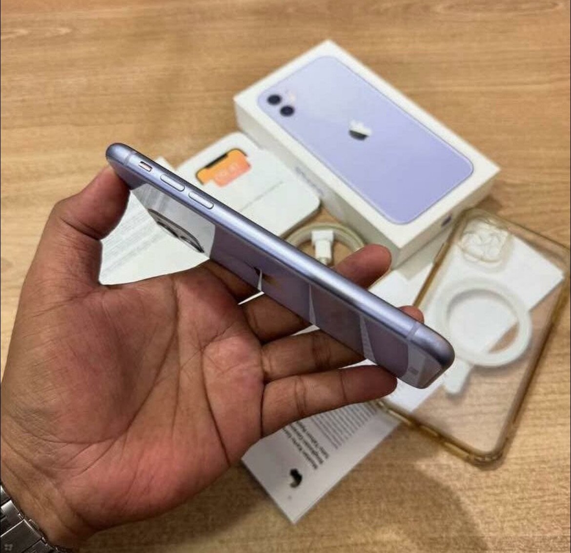 Smartphone Apple Violet