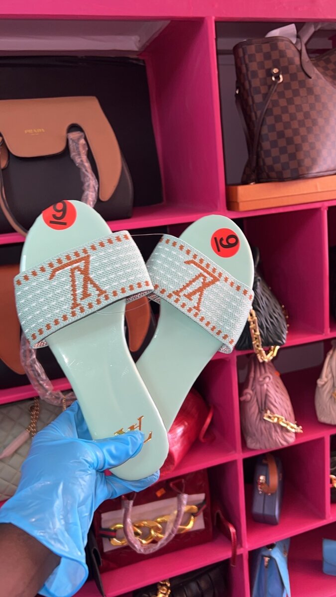 LV slippers for Beautiful girls