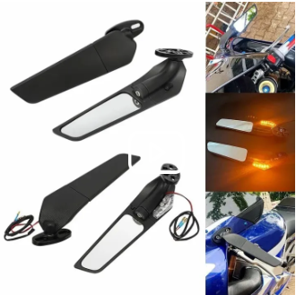 FAIRING CNC ALUMINIUM WIND WING MIRROR