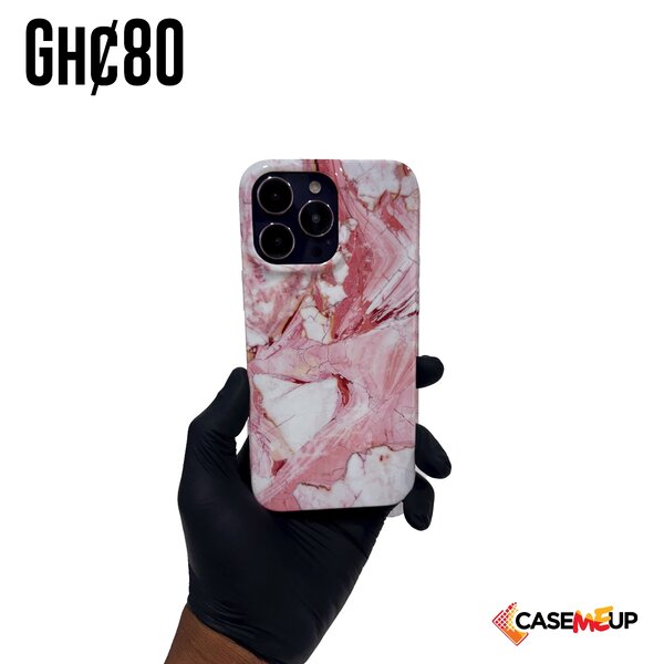 Red Marble iPhone Case