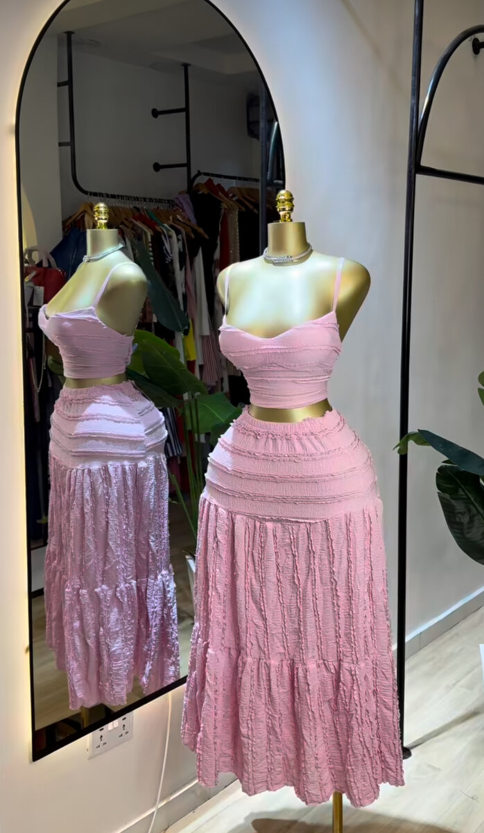 Ensemble bohème en dentelle