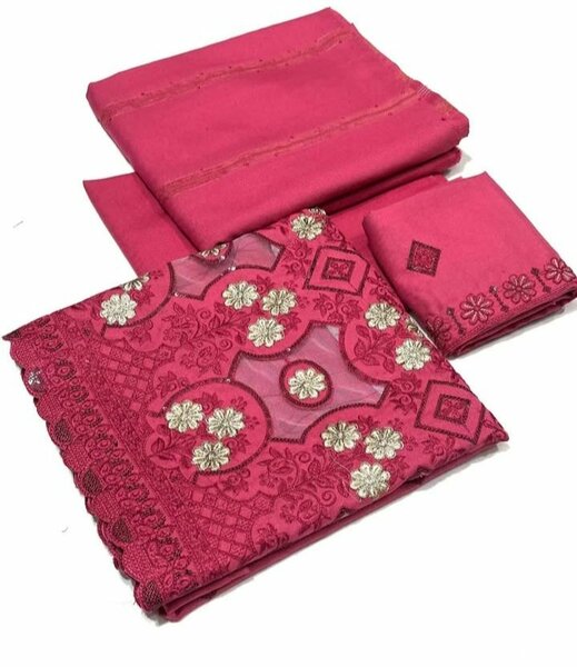 Khadar embroided 3 pcs suit