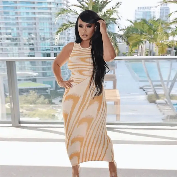 Sleeveless Long dress