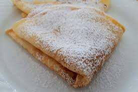 Lot de 6 crêpes au sucre glace