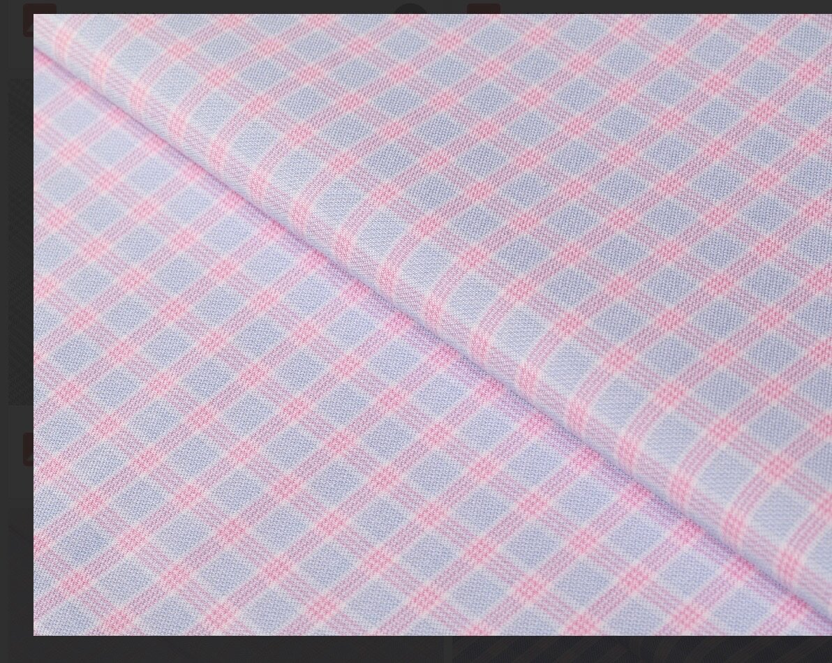 Tissu de coton à motifs élégants