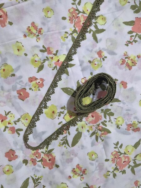 Lawn 2 peice dress e lace.