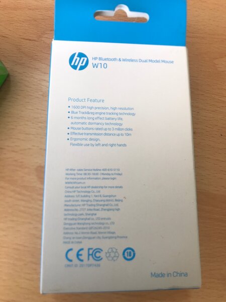 HP Bluetooth wireless mouse