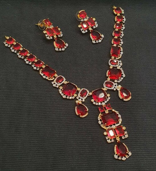 Ladies wedding set Necklace and earrings