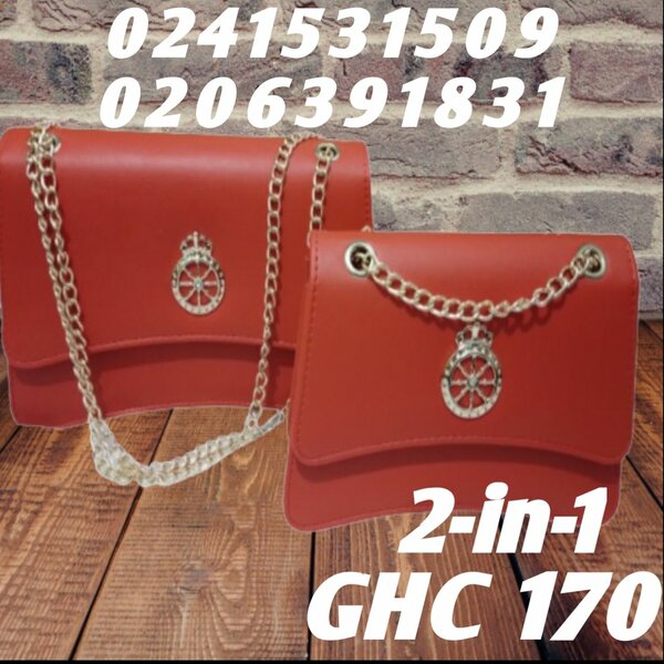 Quality 2-in-1 Leather Handbags