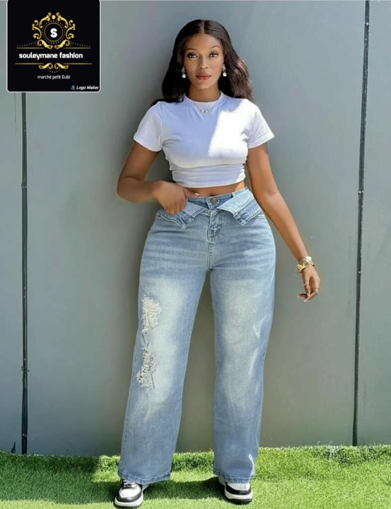 Jeans évasés tendance