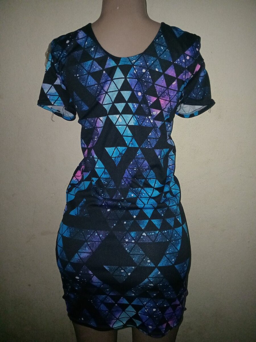 Robe Géométrique Galaxie Femme