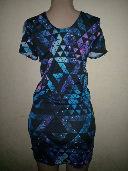 Robe Géométrique Galaxie Femme