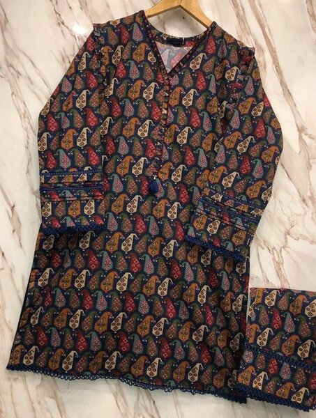 Lawn 3 peace suit