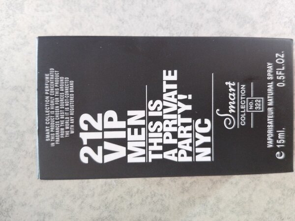 212 vip perfume