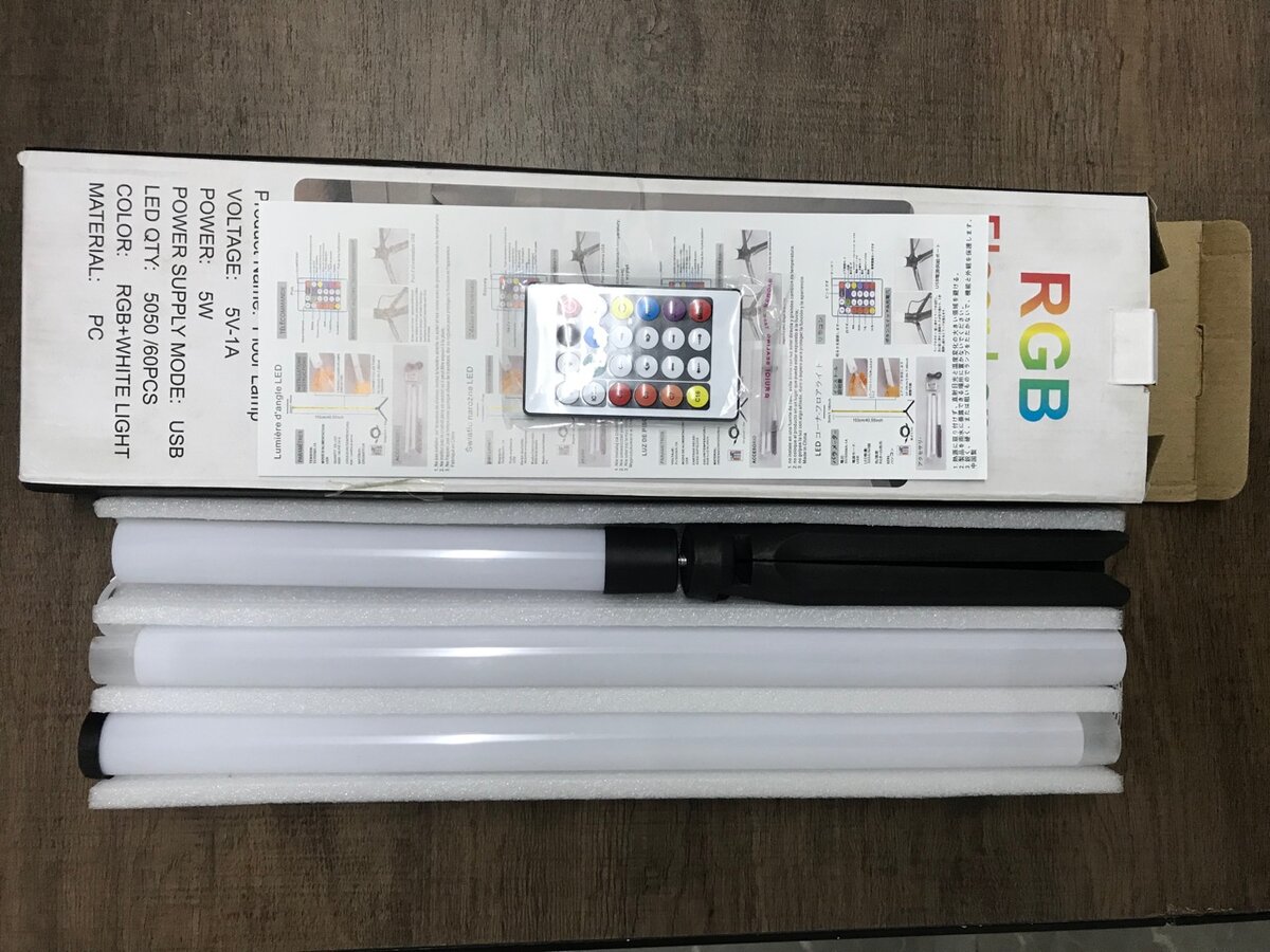 Lampe de Sol LED RGB Intelligente