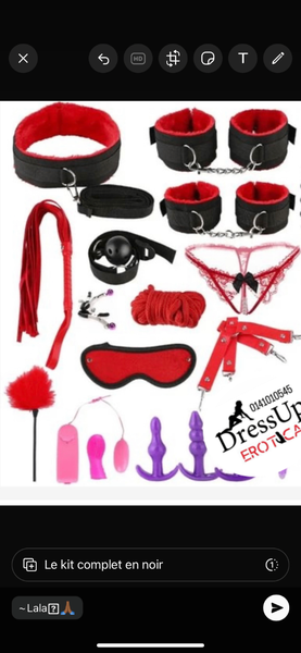 Kit BDSM Érotique Complet