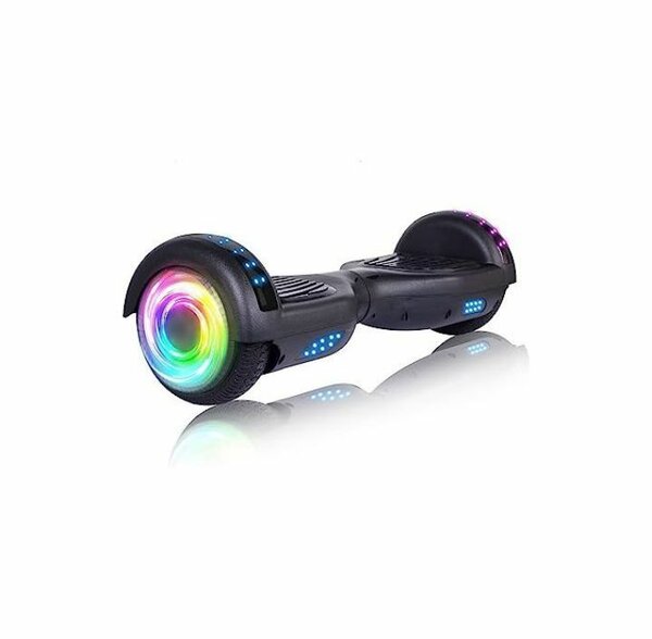 Electric Smart Self-Balancing Scooters Hover  Boards - Black