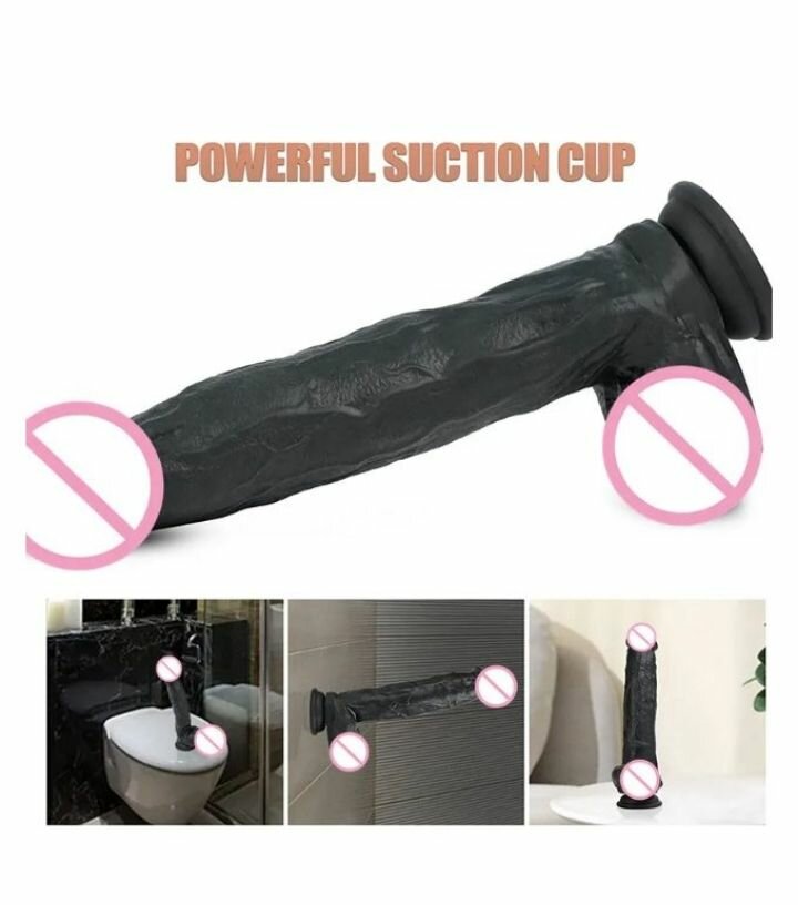 Gode réaliste 11 pouce, énorme Pénis