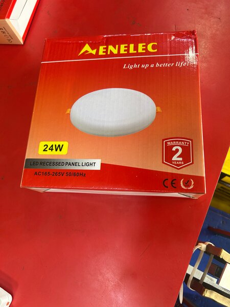 Plafonnier LED encastré 24W