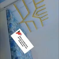 custom made bed with a high base