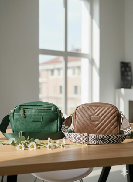 Sac à bandoulière en cuir élégant