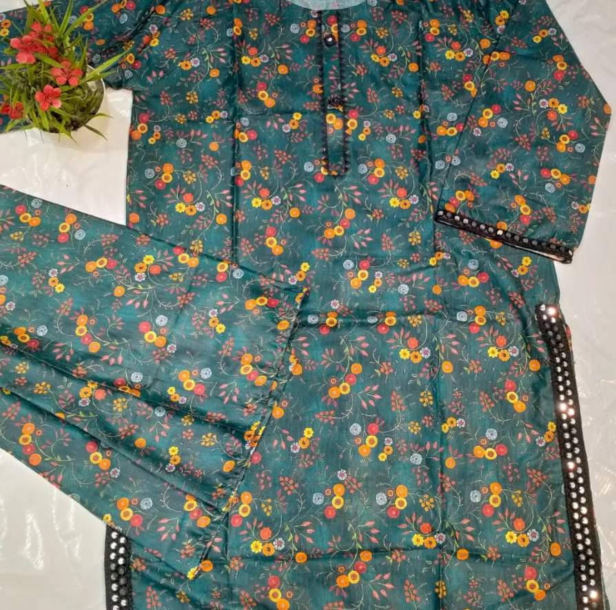 *Digital Print Plazo Lawn*