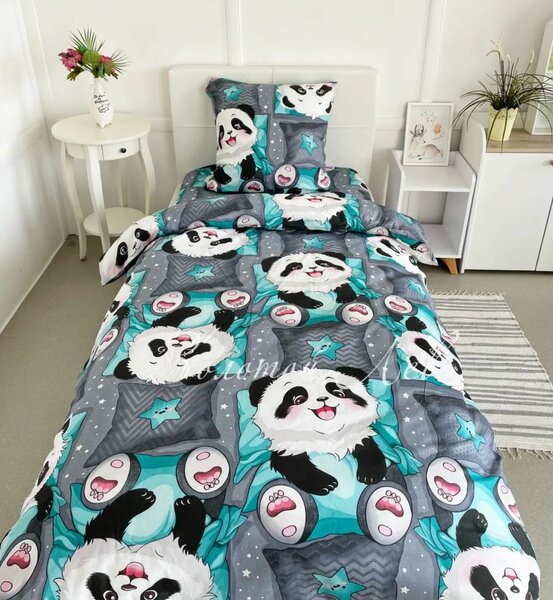 Комплект 1.5 спальный хлопок 100% не электризуется