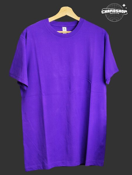 T-shirt violet unisexe