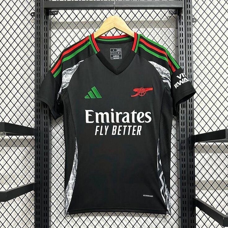 Maillot de Football Noir