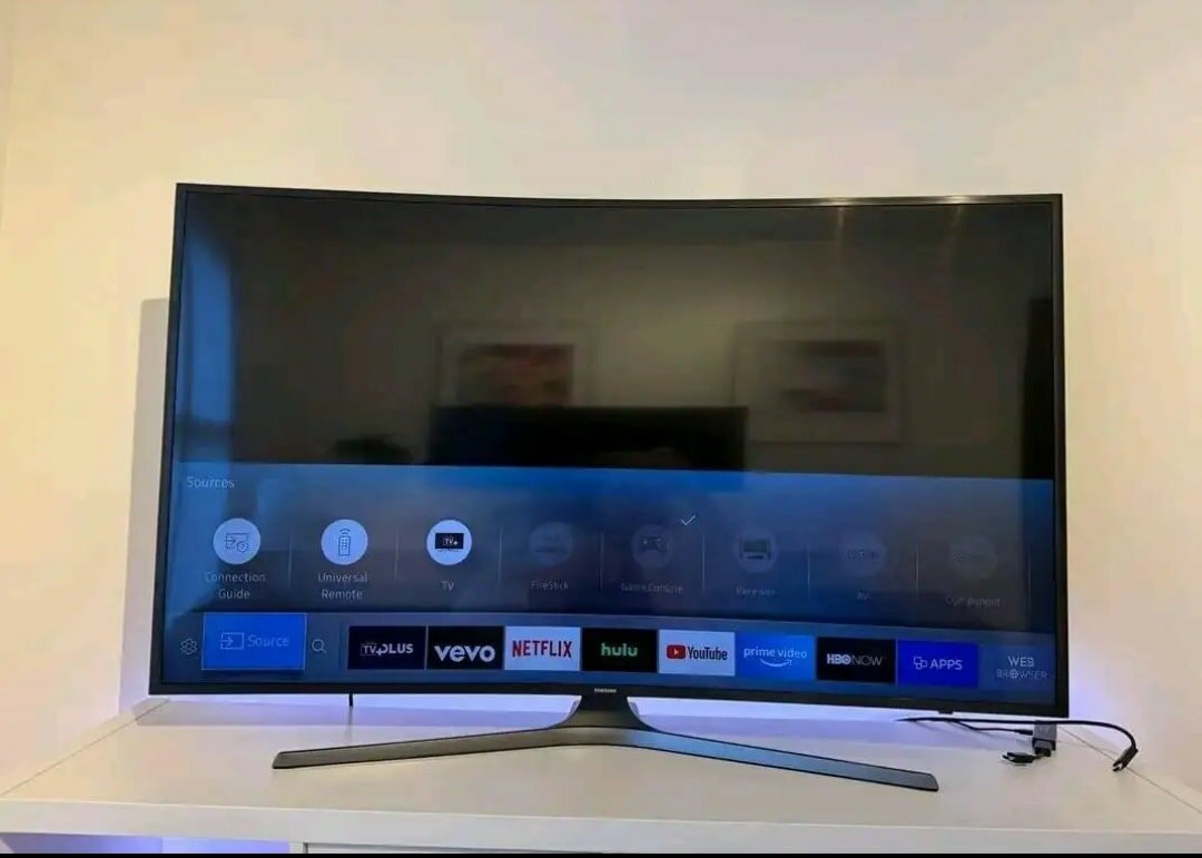 Preowned original Samsung 55" smart tv.