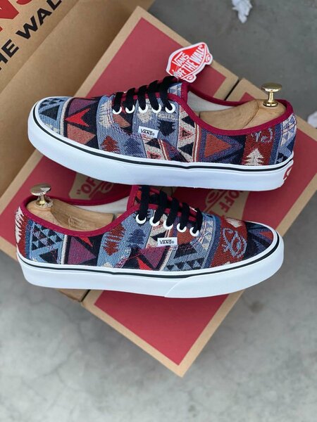 Baskets Vans motifs ethniques